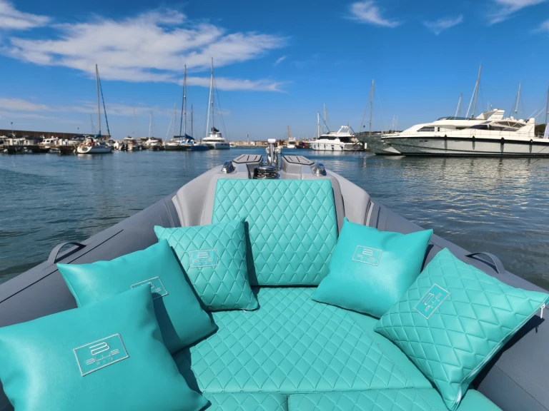 bluerib Miami23 charter bareboat or captained in  Chiavari