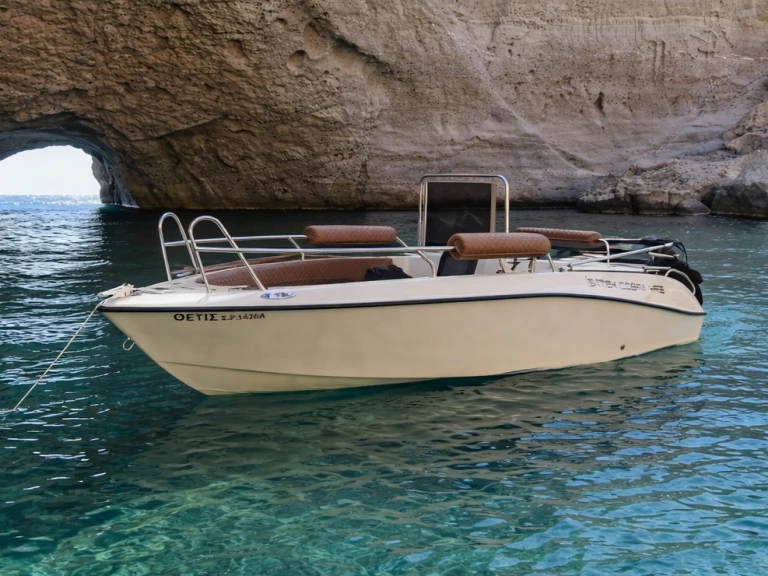 Isatek COBRA 495 charter bareboat or captained in  Mílos