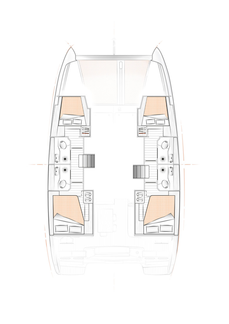 Bareboat Rental Catamaran Excess with a boat licence