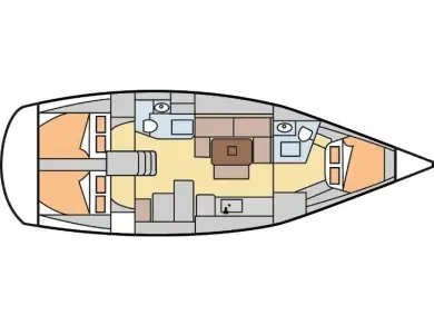 Dufour Dufour 425 Grand Large charter bareboat or captained in  Fethiye