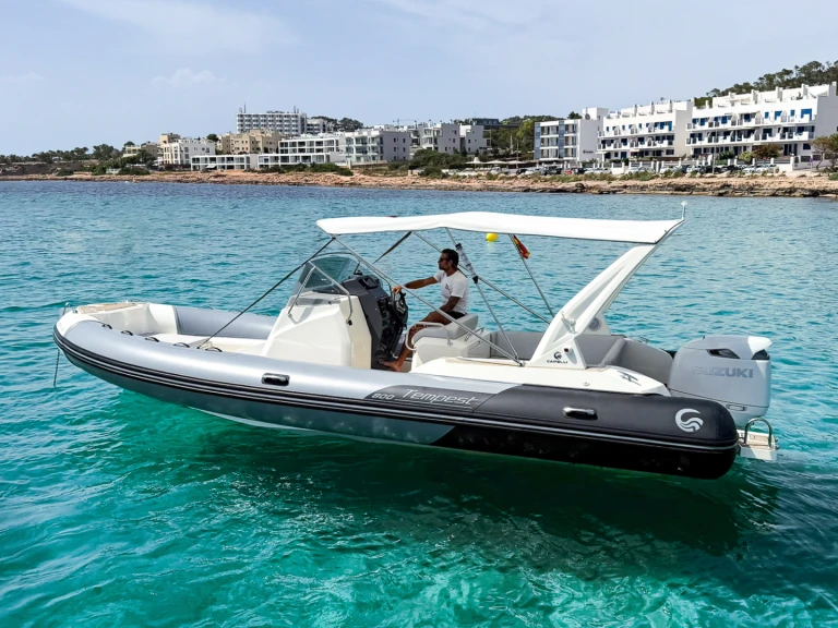 RIB rental in Sant Antoni de Portmany - Capelli Tempest 800