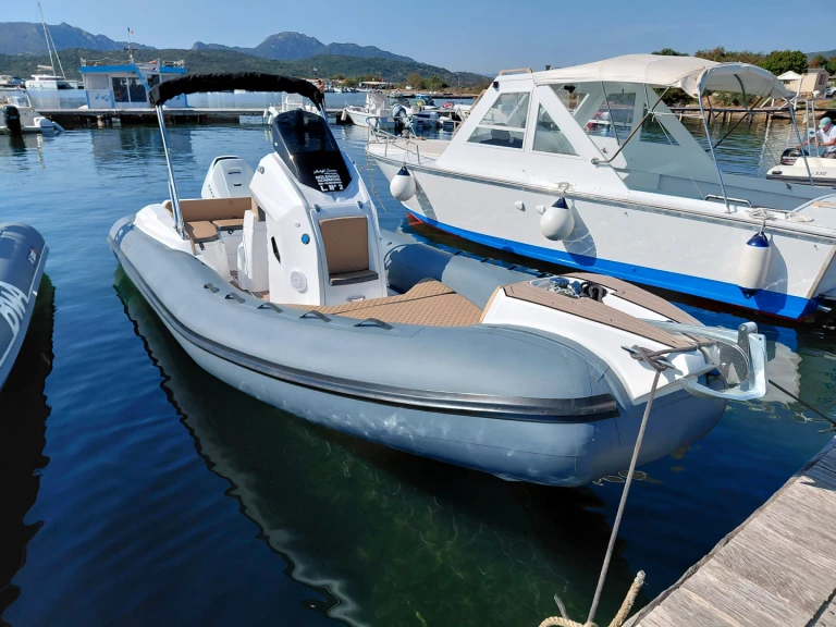 Levante 7.50 charter bareboat or captained in  Olbia
