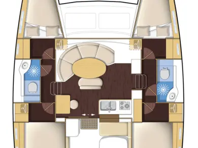 Catamaran rental with or without captain Lagoon Gouvia