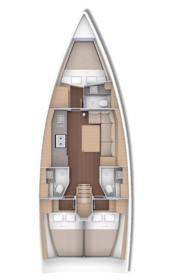Yacht charter Alimos cheap Dufour 390 GL
