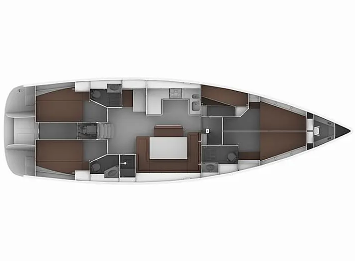 Yacht charter Lefkáda cheap Cruiser 50