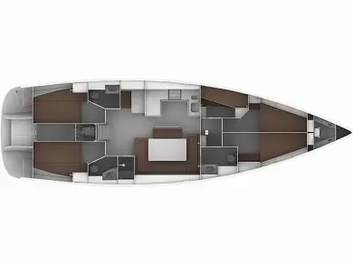 Yacht charter Lefkáda cheap Cruiser 50