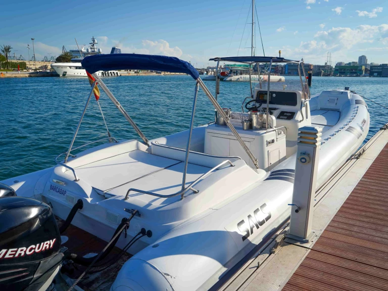 RIB rental in La Marina de Valencia - Sacs X File 33