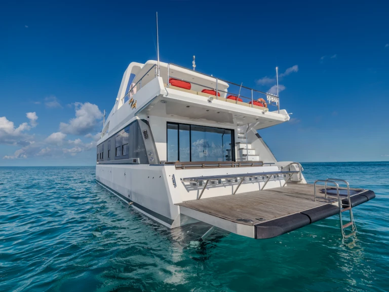  Overblue 54 charter bareboat or captained in  Malé