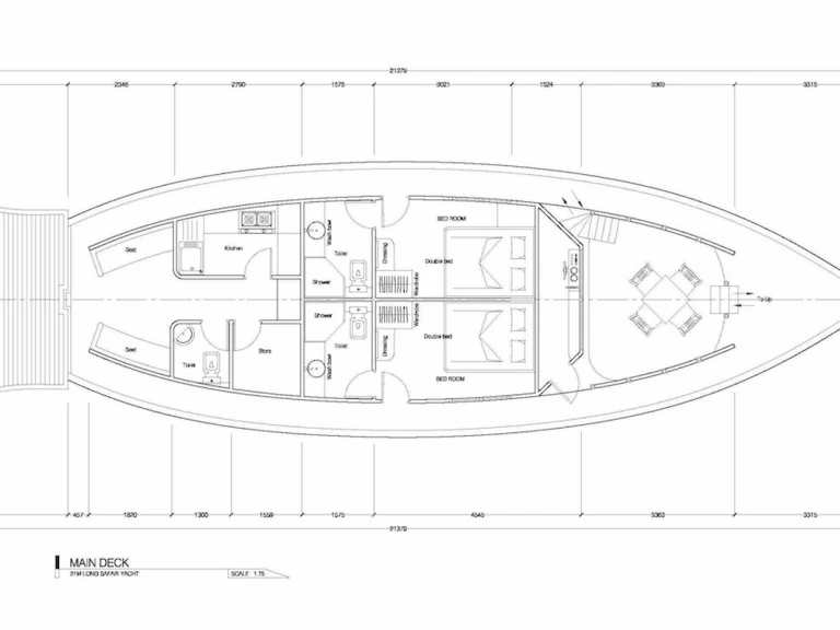 Luxury Yacht rental in Malé -  Dhoni 6 pax