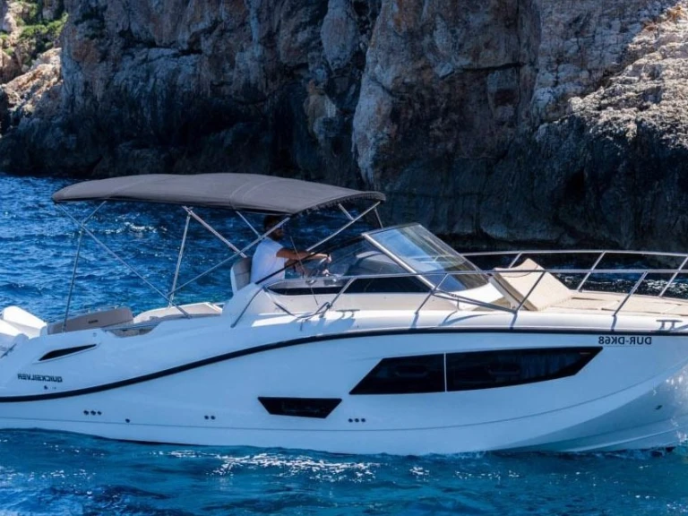 Boat rental Quicksilver Activ 875 Sundeck in Ajaccio on Samboat