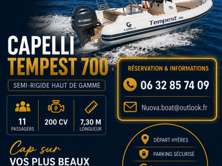 RIB for rent Hyères at the best price