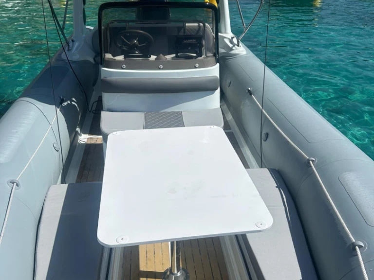 Bareboat Rental RIB Zodiac with a boat licence