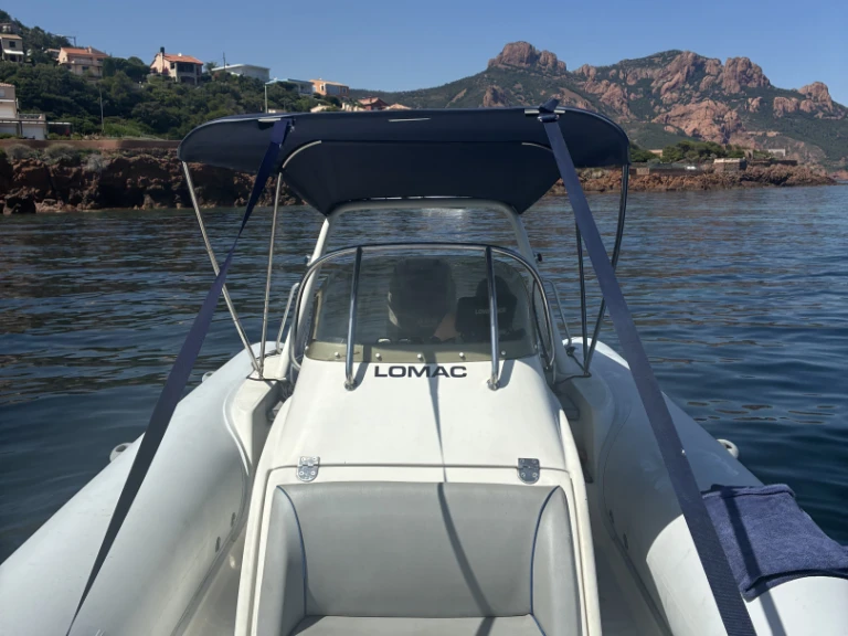 Bareboat Rental RIB Lomac with a boat licence