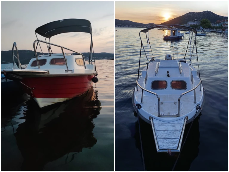 Bareboat Rental Motorboat Adria with a boat licence