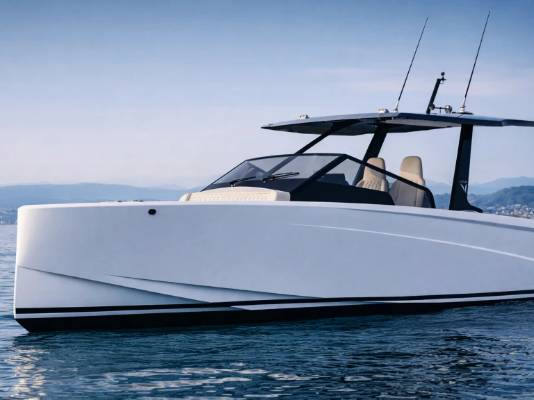 Bareboat Rental Motorboat Virtue Yacht with a boat licence