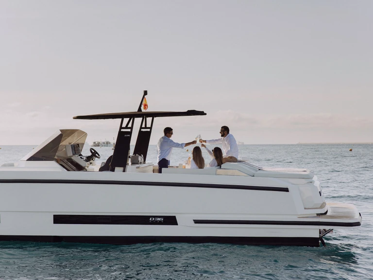 Motorboat rental in Dénia - DEANTONIO YACHTS D36
