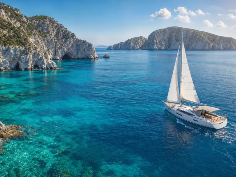 Sailboat rental in Ponza - Bénéteau Oceanis 381