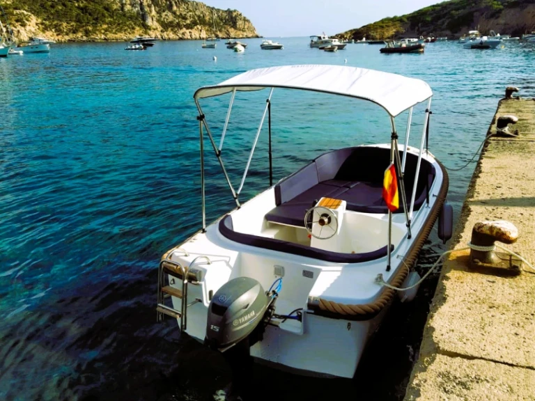 Marion 500 classic charter bareboat or captained in  Sant Elm