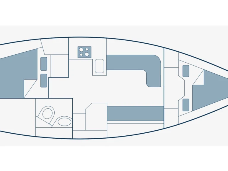 Sailboat rental with or without captain Bavaria Kórfos