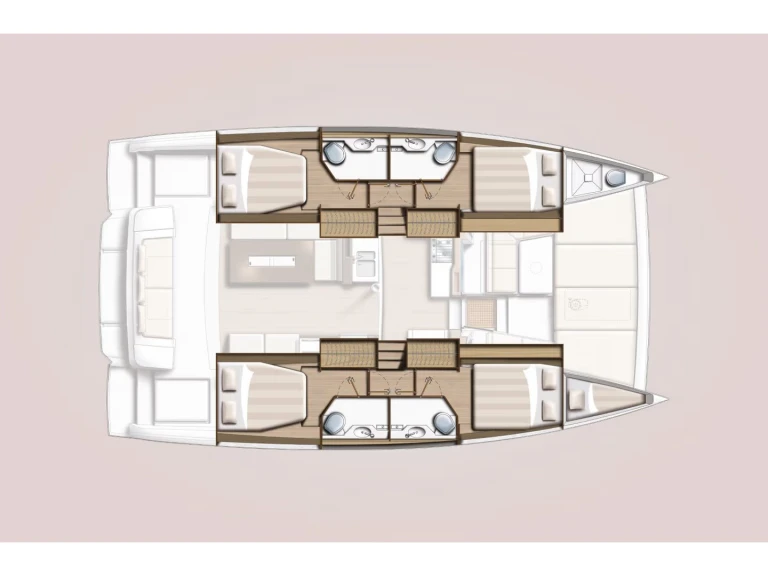Bareboat Rental Catamaran Bali with a boat licence