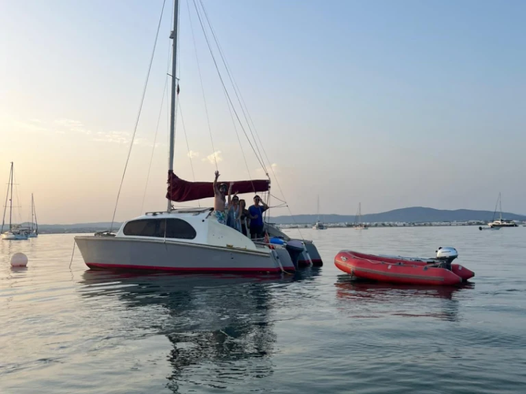 Bareboat Rental Catamaran BoB cat with a boat licence
