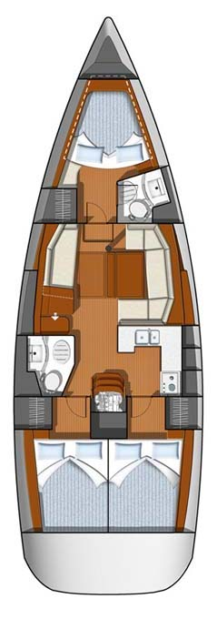 Jeanneau Sun Odyssey 42 DS in Lefkáda on SamBoat