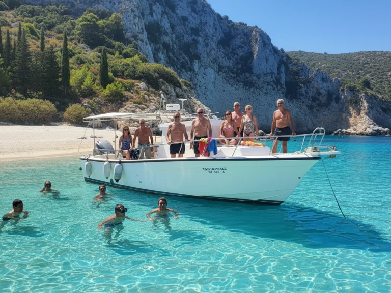 Bareboat Rental Motorboat Ocean Yachts with a boat licence