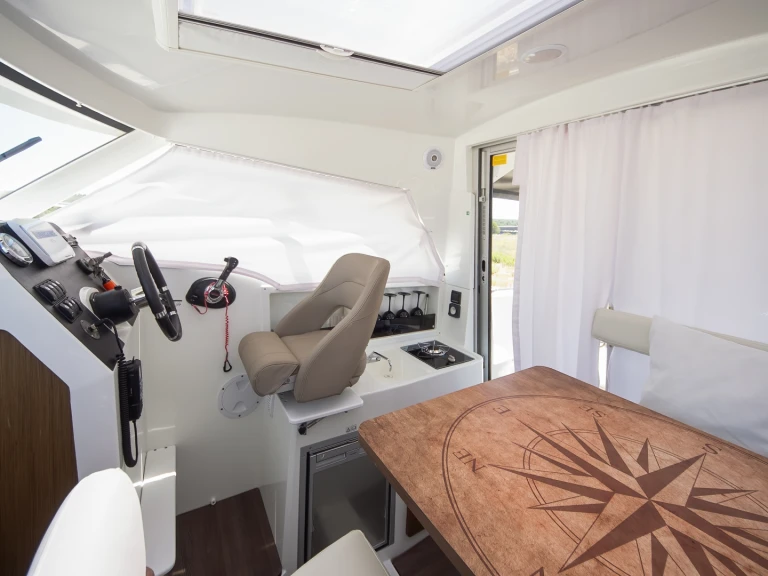 Bénéteau Antares 8 OB charter bareboat or captained in  Tribunj