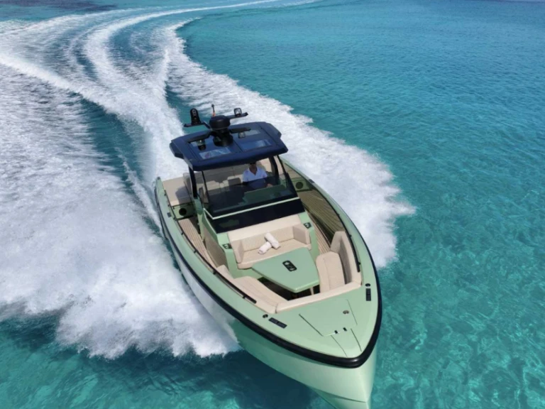 Vanquish VQ40 charter bareboat or captained in  Ibiza Town