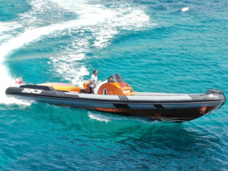 RIB rental with or without captain Sacs Spain