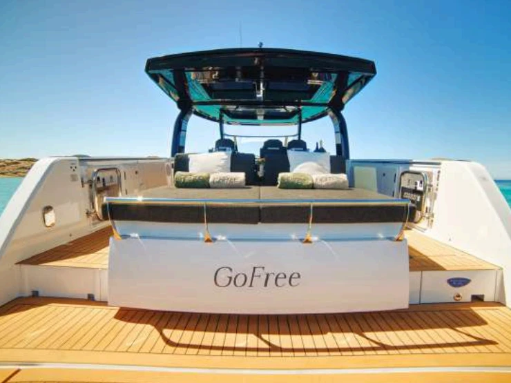 Motorboat rental with or without captain Fjord Ibiza Town