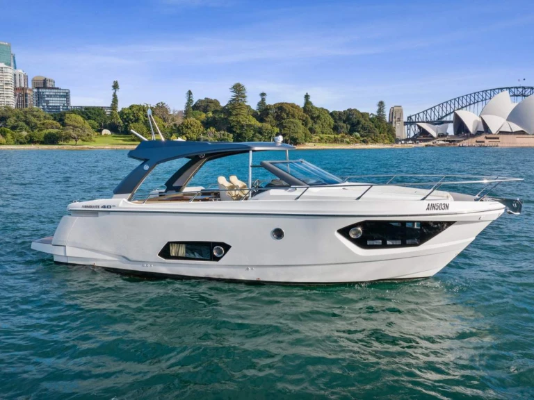 Bareboat Rental Luxury Yacht Absolute Yachts with a boat licence