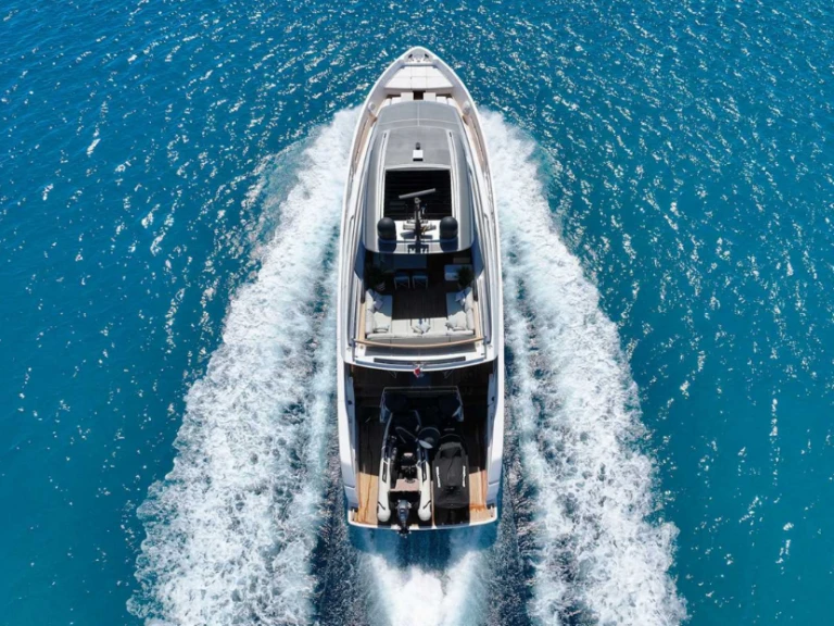 San Lorenzo SX76 charter bareboat or captained in  Ibiza Town