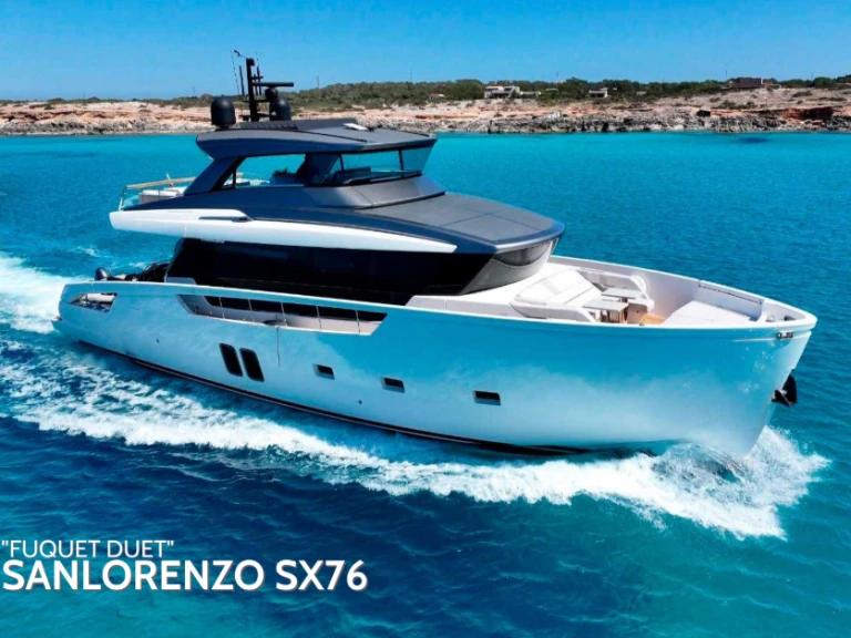 Yacht charter Ibiza Town cheap SX76