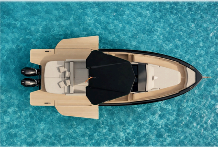 Bareboat Rental Motorboat KUMBRA with a boat licence