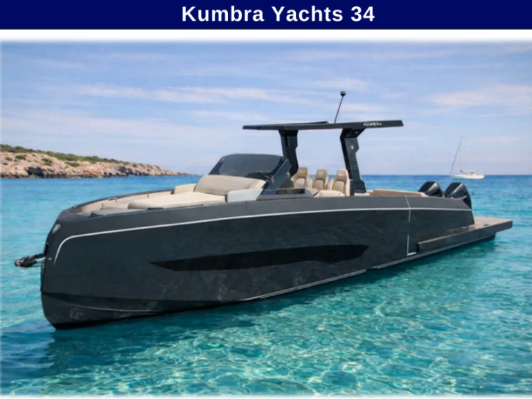 KUMBRA Kumbra 34 charter bareboat or captained in  Ibiza Town