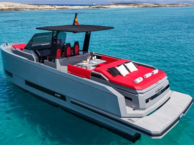 De Antonio 36 charter bareboat or captained in  Ibiza Town