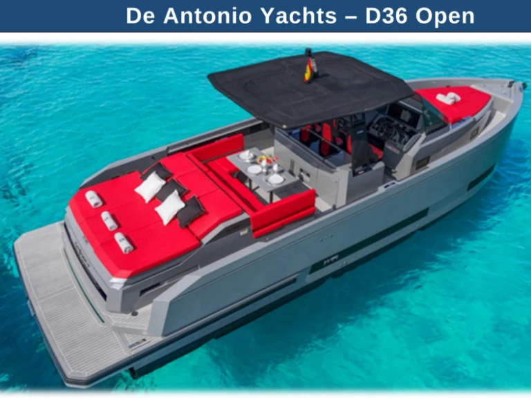 Bareboat Rental Motorboat De Antonio with a boat licence