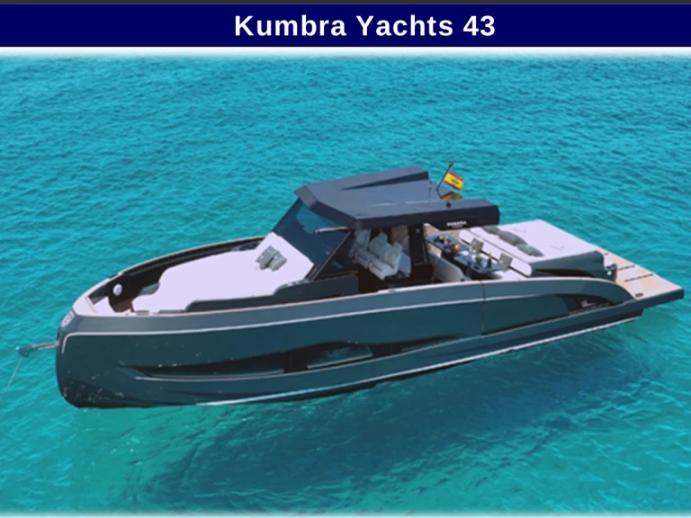 Motorboat rental with or without captain KUMBRA Ibiza Town