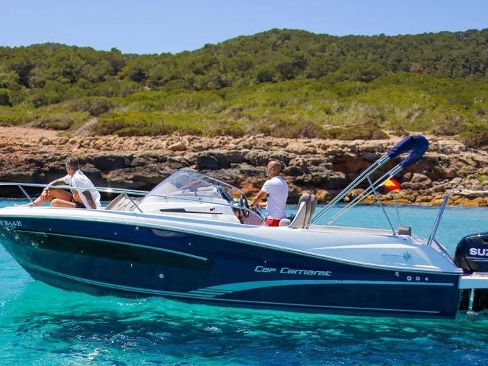 Boat rental Jeanneau Cap Camarat 7.5 WA S2 in Ibiza Town on Samboat