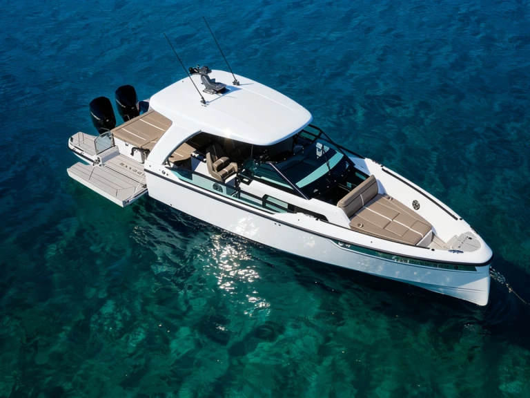 Motorboat rental with or without captain Saxdor Giardini-Naxos