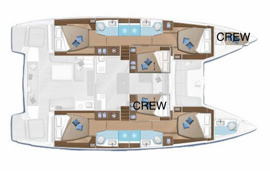 Catamaran for rent Ibiza Town at the best price