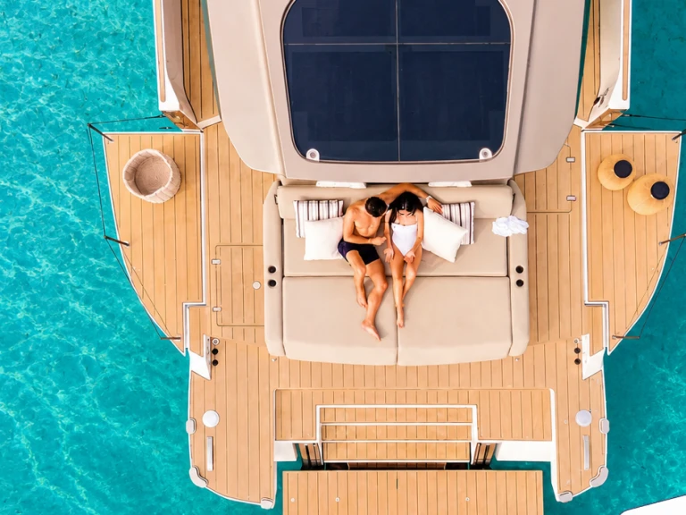 Bareboat Rental Luxury Yacht Azimut with a boat licence