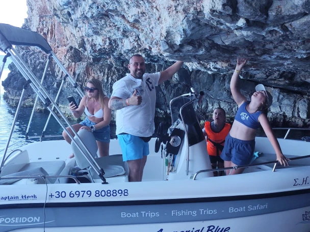 Boat rental Poseidon Blu Water 170cc in Kato Gouves on Samboat