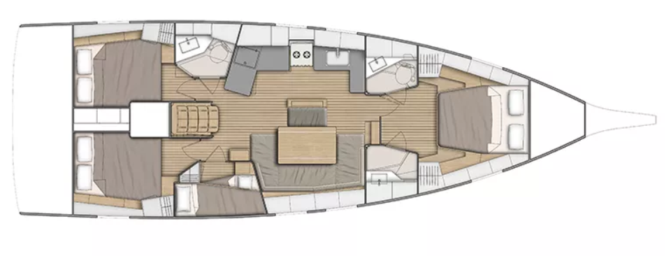 Boat rental Bénéteau Oceanis 46.1 in Arzon on Samboat