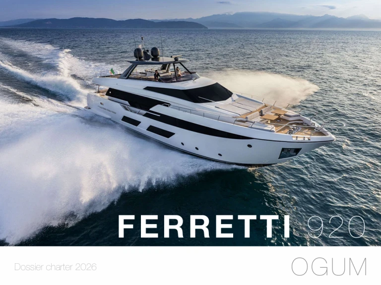 Luxury Yacht rental in Ibiza Town - Ferretti FERRETTI 920