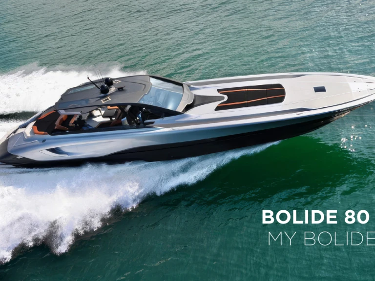 BOLIDE BOLIDE 80 charter bareboat or captained in  Ibiza Town