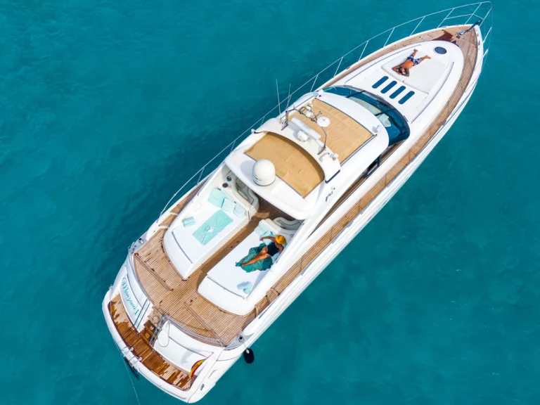Princess Princess V65 charter bareboat or captained in  Ibiza Town