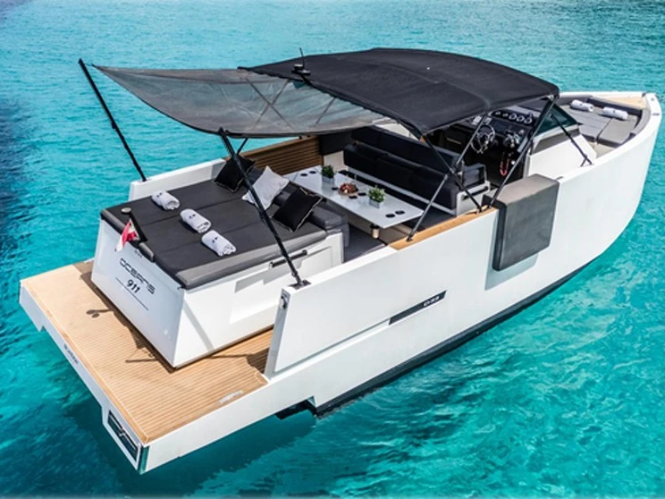 DE ANTONIO Yachts D33 Open charter bareboat or captained in  Ibiza Town