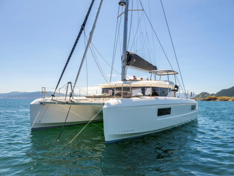 Bareboat Rental Catamaran Lagoon with a boat licence